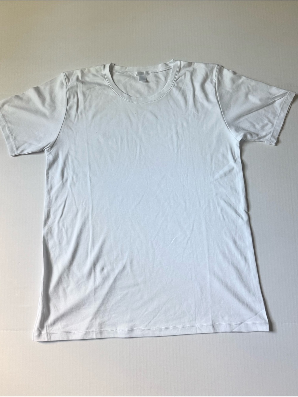Lake Classic Pima Cotton Crew Neck T-Shirt - White